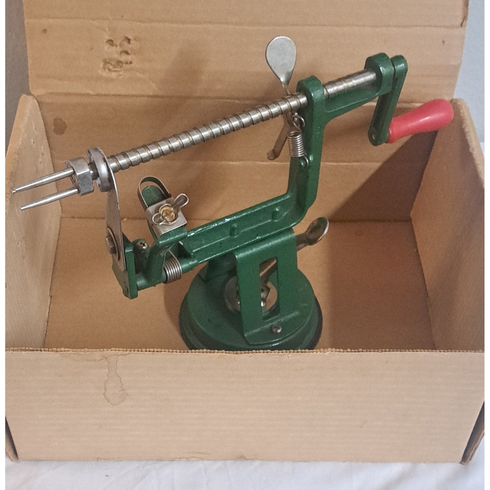 Vintage White Mountain Apple Peeler Corer & Slicer Model 700 w/ Original Box